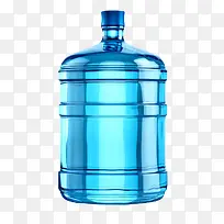 蓝色解渴清澈清甜塑料瓶饮用水实