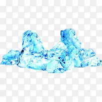 冰山设计蓝色效果图