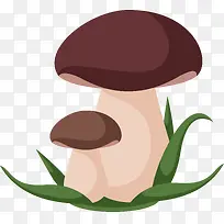 卡通秋季蘑菇