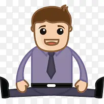正在劈叉的男生PNG下载