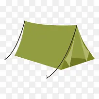 绿色野营户外帐篷