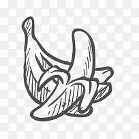 美味的香蕉简笔画