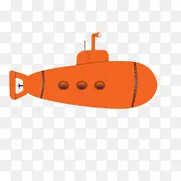 卡通潜水艇