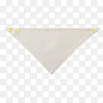实物白色三角巾