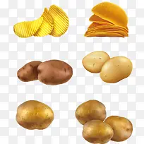土豆与薯片图标