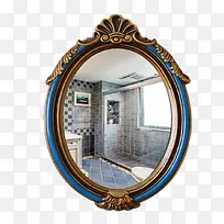 复古欧式浴室镜子