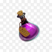 紫色许愿瓶
