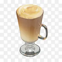 雪顶咖啡杯装咖啡浓缩咖啡