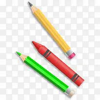 开学季学习用品多彩铅笔