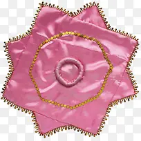 粉色手帕