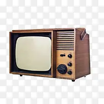 一台老式电视