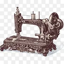 缝纫机英国PNG矢量素材