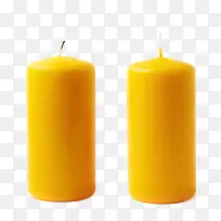 黄色新蜡烛