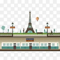 巴黎地铁车厢