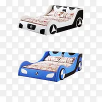卡通汽车造型儿童床