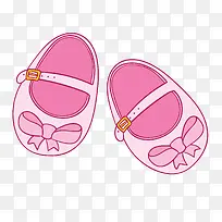 卡通婴儿鞋PNG下载