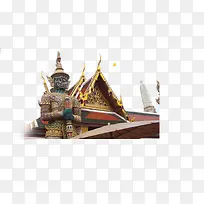 泰国旅游装饰元素背景素材