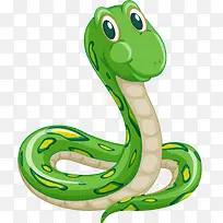 绿色的小蛇
