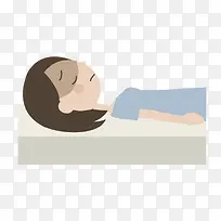 卡通生病女生