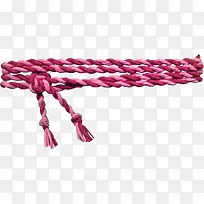 红色彩绳子