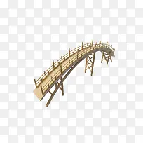 木质拱桥乐高