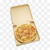 装在盒子里的披萨