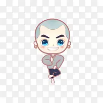 金鸡独立的小和尚