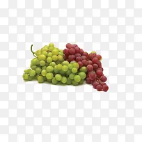 绿色葡萄和红色葡萄