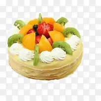 草莓芒果蛋糕设计