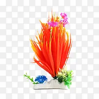水族鱼缸造景装饰花草塑料