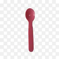 红色塑料勺子免扣png素材