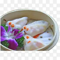 广式传统早点香茜金鱼饺