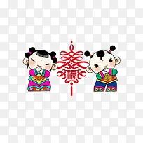 中国风娃娃
