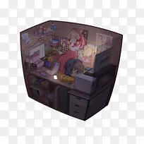 房间