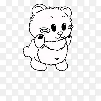 可爱的小熊
