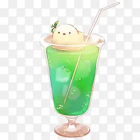小清新配色设计冷饮
