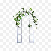 婚礼花卉拱门设计素材