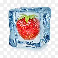 冰块和水果