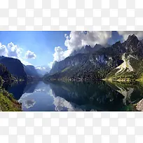 唯美自然湖光山色摄影图