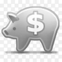 小猪银行灰度猪accounting-clean-icons