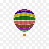 好看的彩色热气球