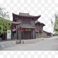 东平影视城青楼