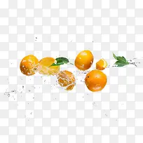 橙汁水果素材