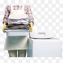 洗衣服家务