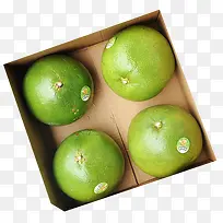 四只青柚包装盒