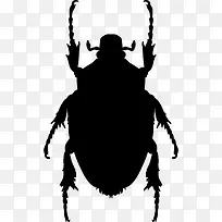 昆虫形状的蝽图标