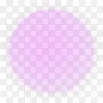 紫色发光球形