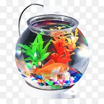 玻璃智能照明鱼缸