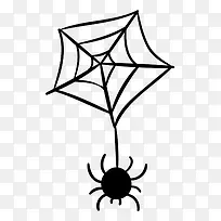 蜘蛛网络Handmade-Halloween-icons