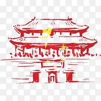水墨建筑